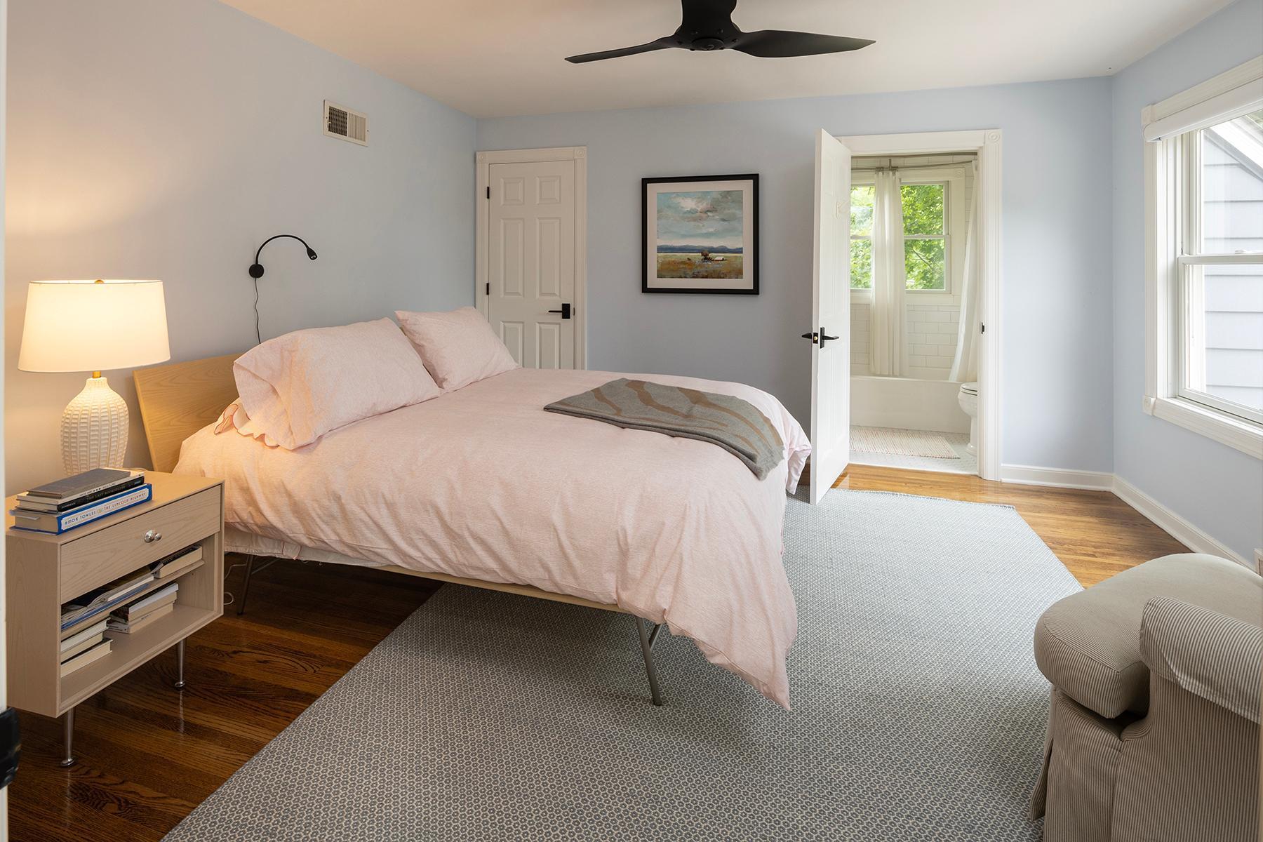 Lakeside bedroom with private bath