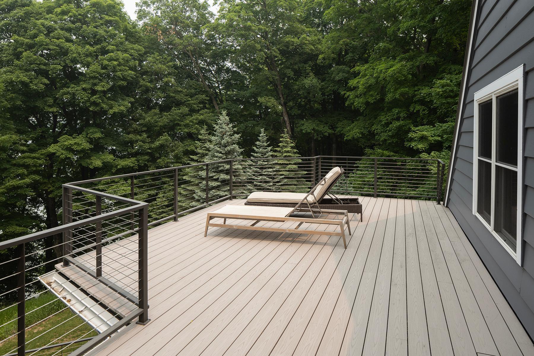 Second Floor Deck with spectacular views!