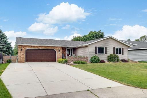 The exterior of this home is a preview of the pristine interior.