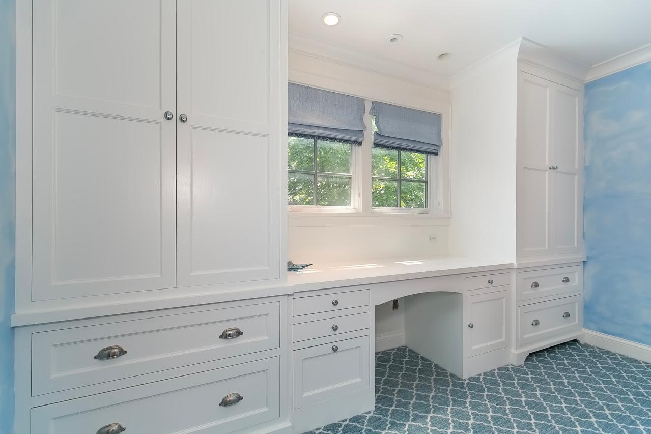 Bedroom 4 with built in desk