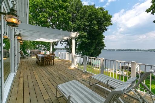 Huge deck