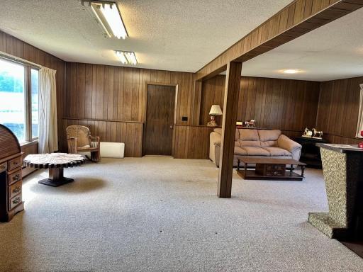 Nice space to entertain. The garage can be accessed from the basement & through the upstairs