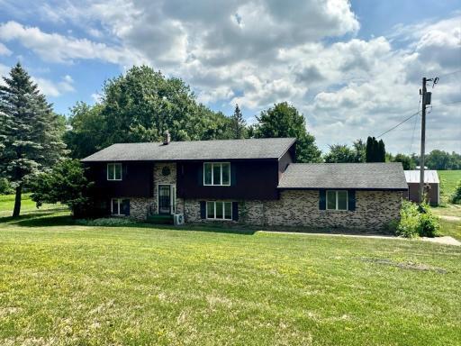 Sold home sitting on 3 private acres. Front of home