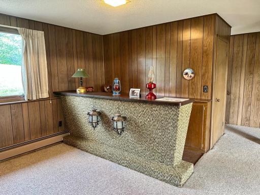 Lower level bar area