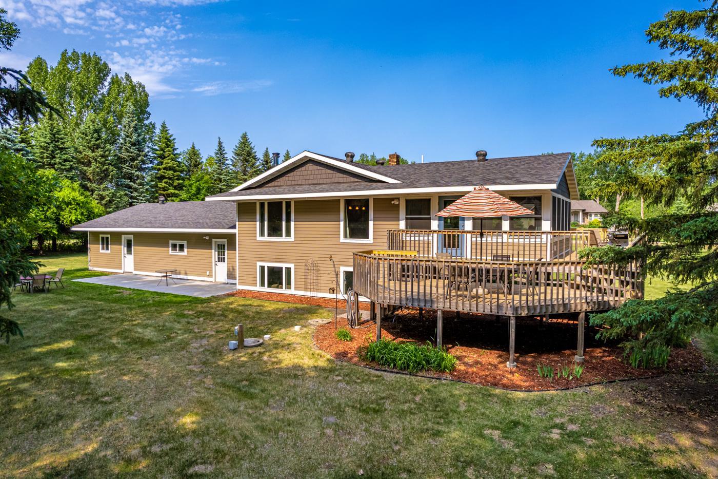 Back Deck and Patio