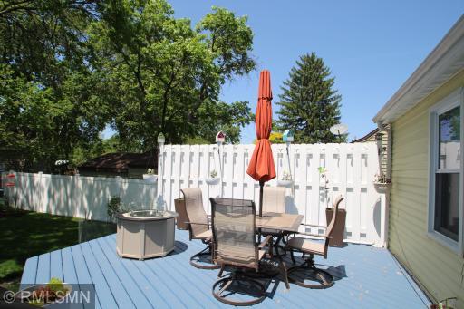 Start making lasing memories this summer! So much room to grill, entertain, hang flowers, and enjoy the backyard.