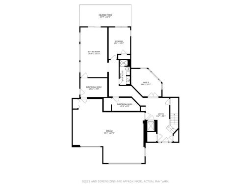 Main Level Floor Plan