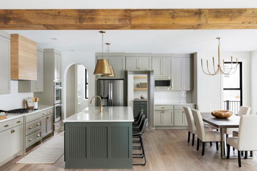 Kitchen with Hidden Prep Pantry *photo of like home
