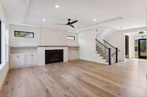 Gorgeous real hard wood floors throughout the main floor.