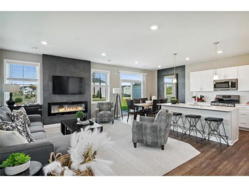 Open Floorplan Living - photo of model