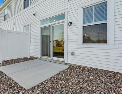 Raleigh Rear Exterior Patio - Photo of model