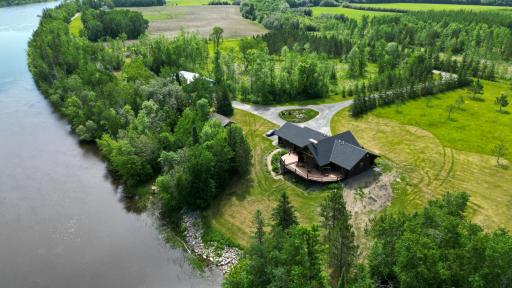 Photo for 661 Town Road 134 N, Baudette, MN 56623 - Listing #6390307 Beautiful log home with 1372' of river frontage
