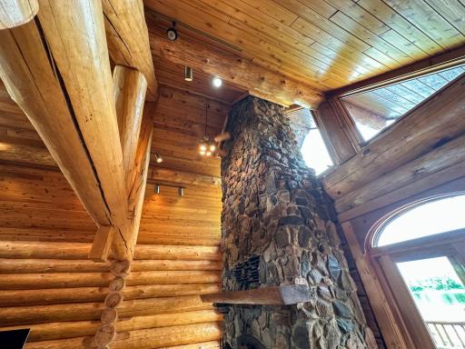 Photo for 661 Town Road 134 N, Baudette, MN 56623 - Listing #6390307 Massive fireplace is the focal point in the Great Room.