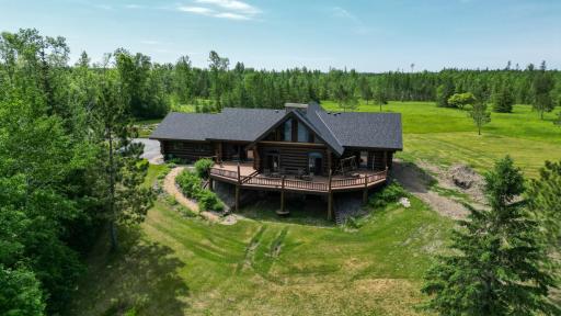 Photo for 661 Town Road 134 N, Baudette, MN 56623 - Listing #6390307 Relax or Entertain on the large deck that looks out to Rainy River .jpg
