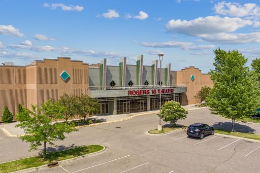 Come watch the latest movie at the local theater.