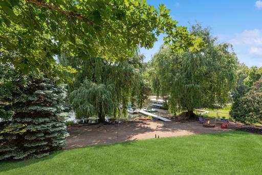 After a fun day at the lake toast marshmallows for smores in the firepit to end a perfect day.
