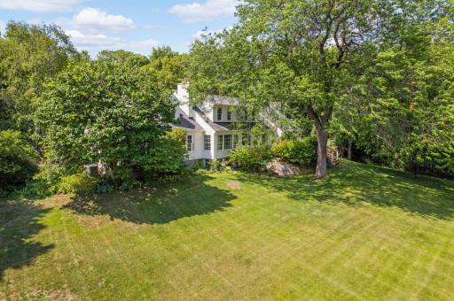 Huge backyard for kids to play or dogs to run.