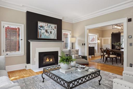 Photo for 2708 Irving Avenue S, Minneapolis, MN 55408 - Listing #6391325 View from living room into formal dining room