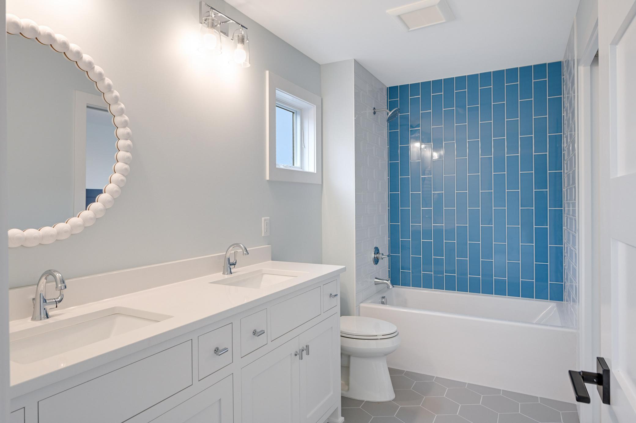 Jack and Jill bathroom
