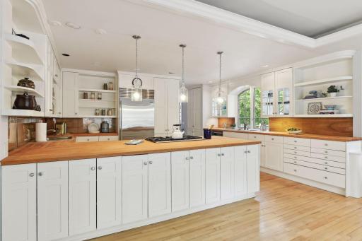 While the cook(s) are enjoying this incredible kitchen.