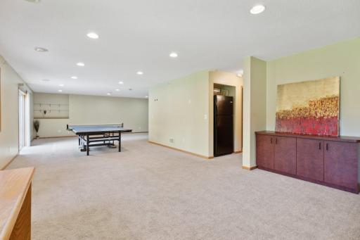 Finished walkout basement