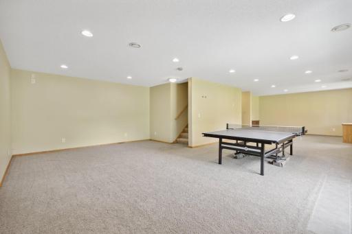 Spacious amusement room