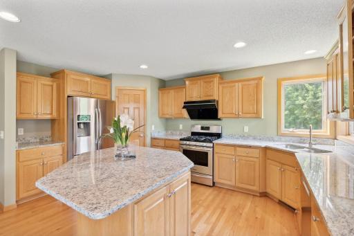 Kitchen new granite counter top