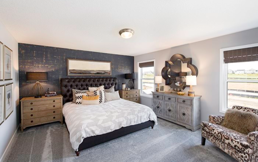 Bristol Owner's Suite. Previous home, finishes will vary.