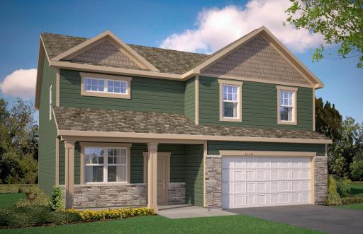 Hudson Exterior - Colors will vary.