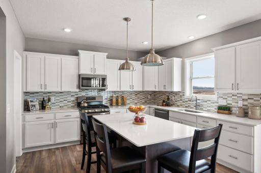 Model Floorplan. Actual home finishes will vary.