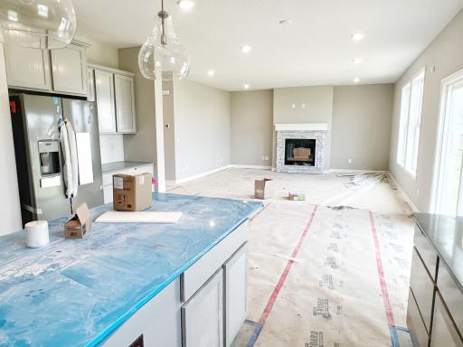 Seamlessly transition from kitchen to main level family room. Tackle all kitchen tasks while still feeling connected to rest of the home!