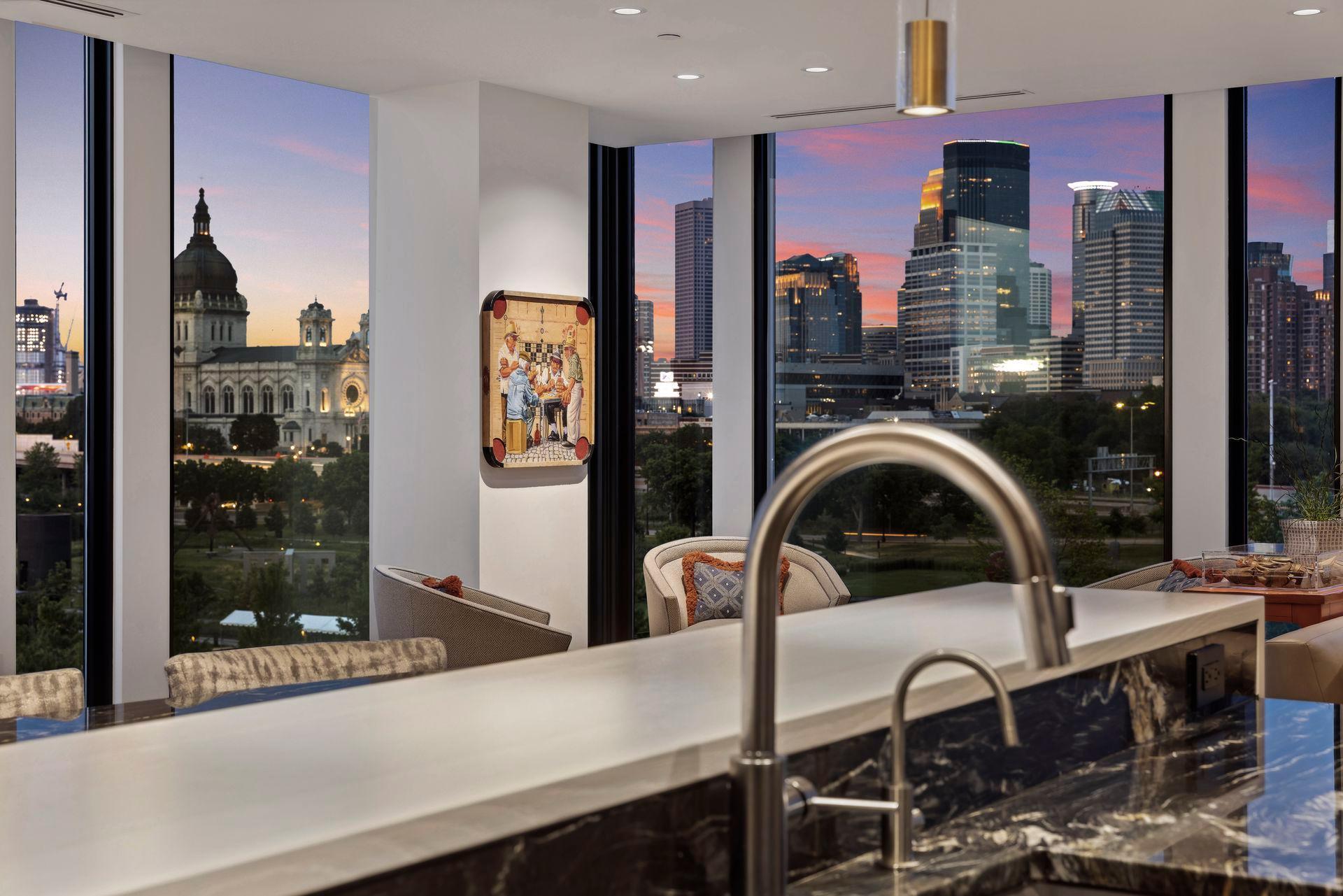 Terrific view from the kitchen sink.