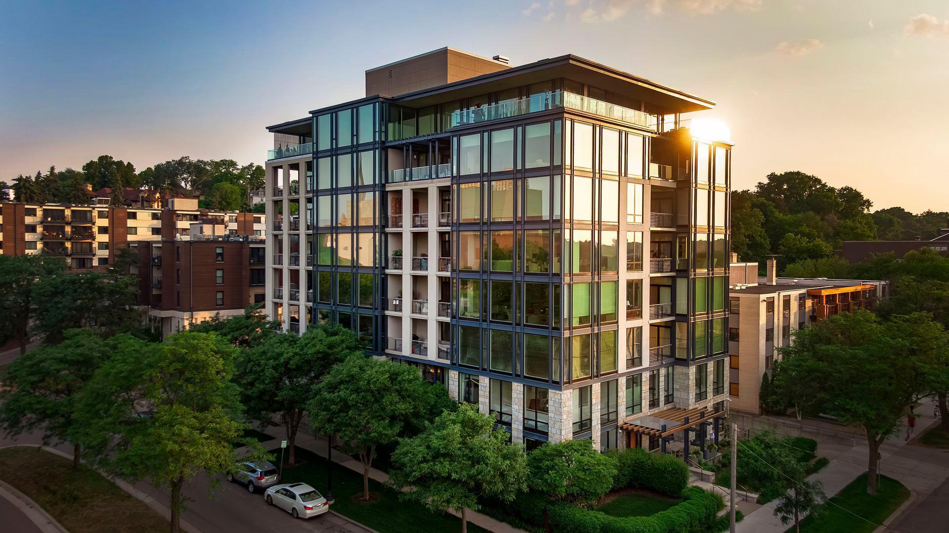 Who has not been in constant awe of this beautiful building? Stately with concrete, steel and glass construction, it is right on the edge of the Minneapolis Sculpture Garden, home of the famous Spoon and Cherry. Your next door neighbor is The Walker.
