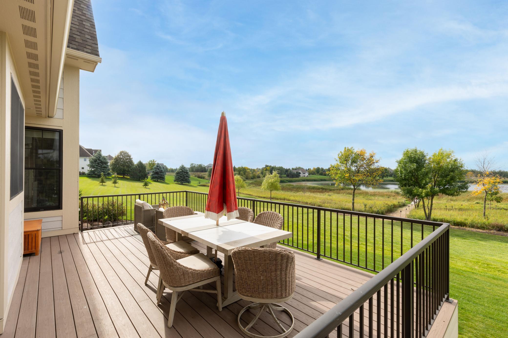 Amazing views from the deck!