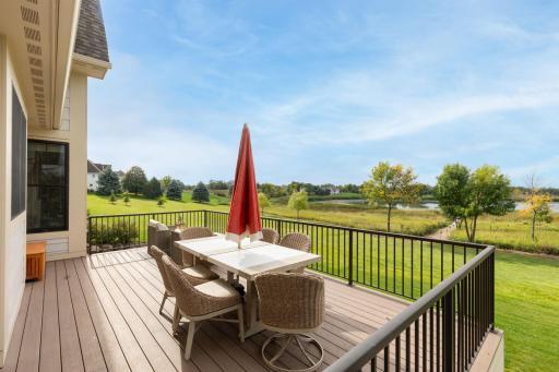 Amazing views from the deck!