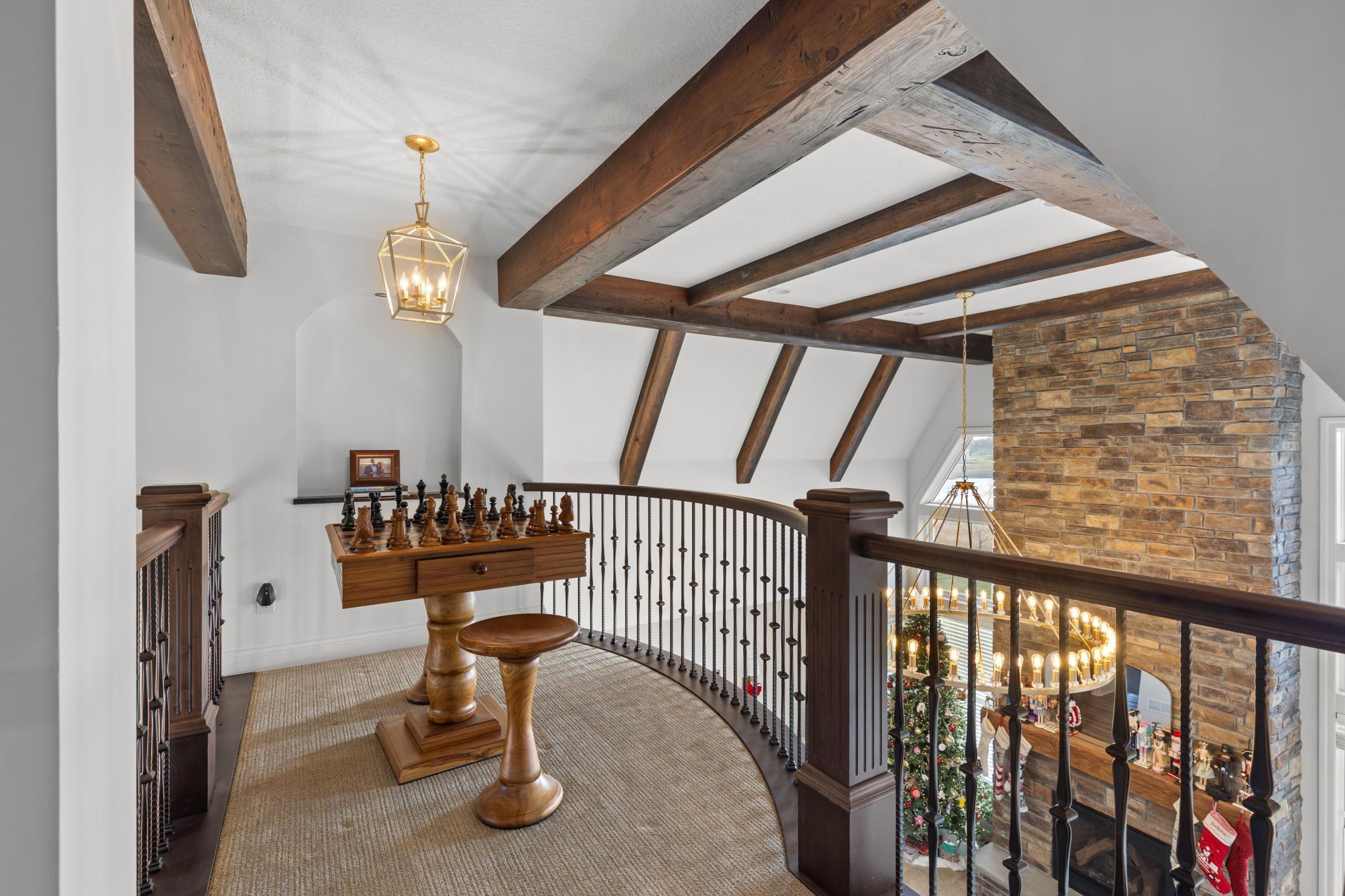 Balcony is the perfect place to lounge and enjoy the views