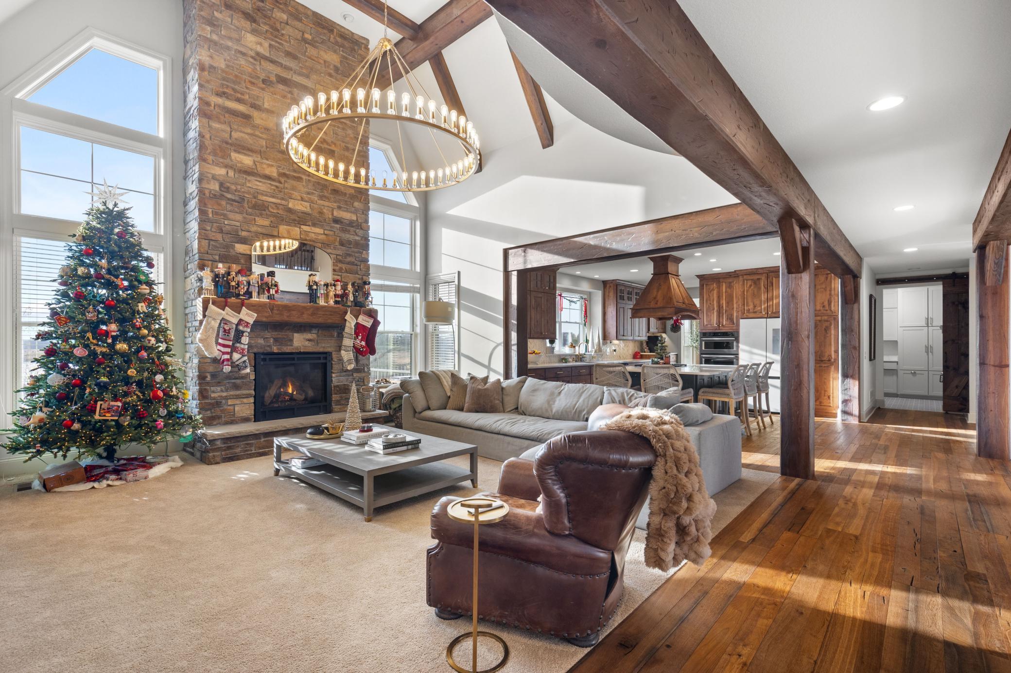 Warm and inviting main living space