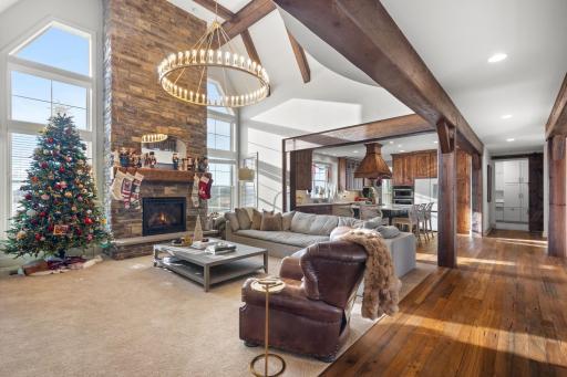 Warm and inviting main living space