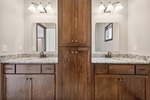MODEL PHOTO - This home has WHITE CABS. Beautiful custom cabinets and granite countertops!