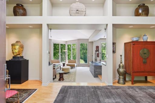 This home makes an architectural statement.