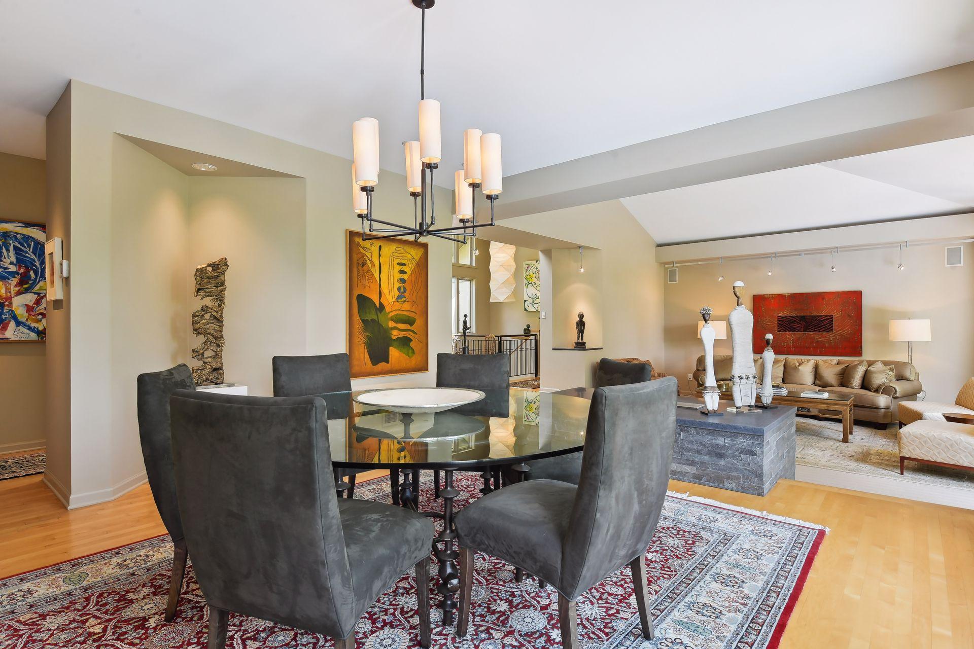 Entertain a crowd in the spacious formal dining and living room.