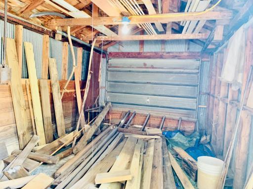 Boat house with electricity