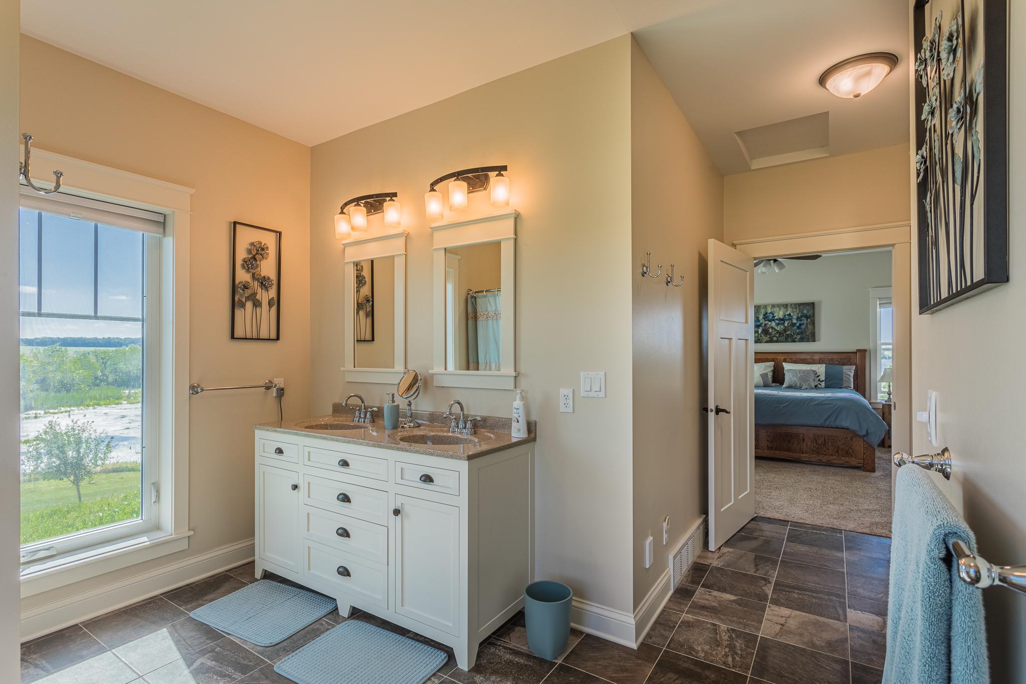 Full bath on main floor
