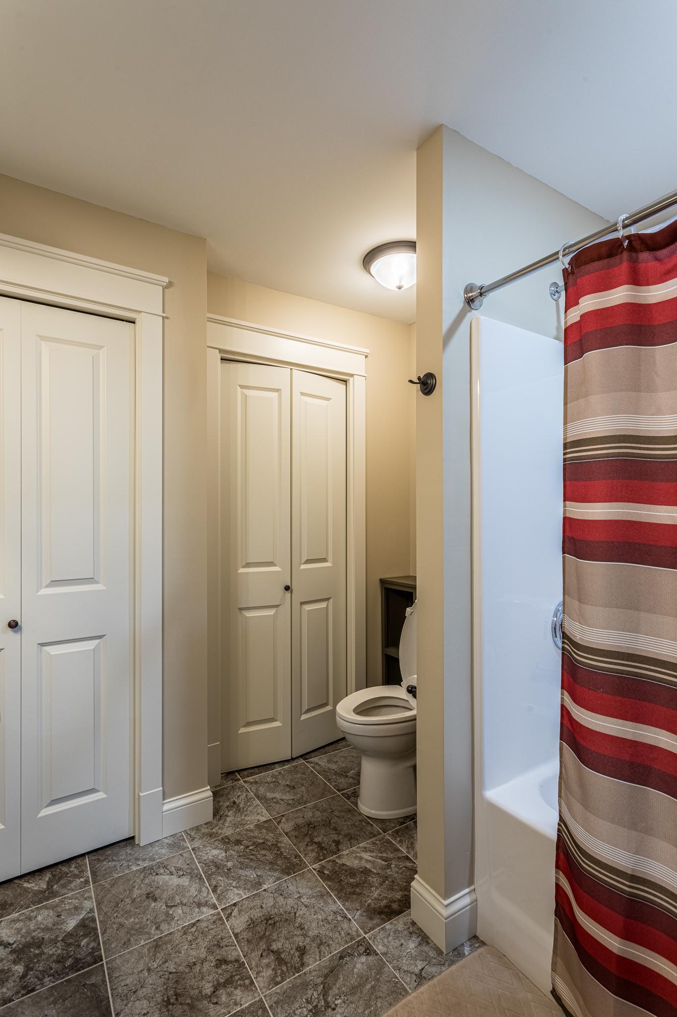 Full bath in lower level