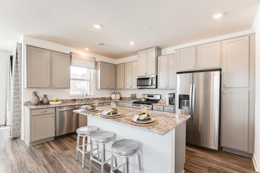 Welcome home! (photos of model home)