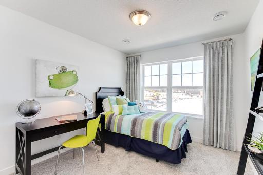 Great 2nd bedroom (pictures of model home)