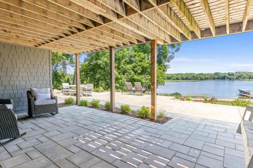 Enjoy yet another patio right outside the basement sliders
