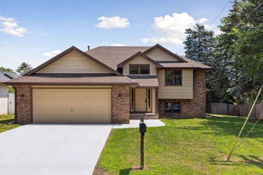 Exterior Front - New Concrete Drive and Walkway