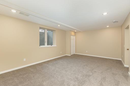 NEW 4th bedroom with egress window. This window brings in great southern exposure light making this room not feel like it is in the lower level.