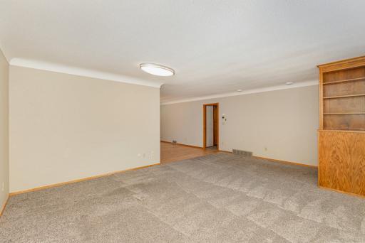 Living room looking back towards the dining room.